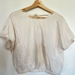 Madewell Linen Top